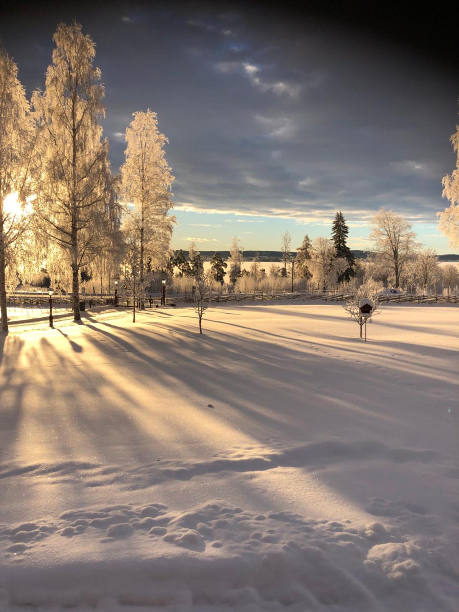 Mysigt Boende I Raettvik Med Utsikt Oever Siljan Exterior photo