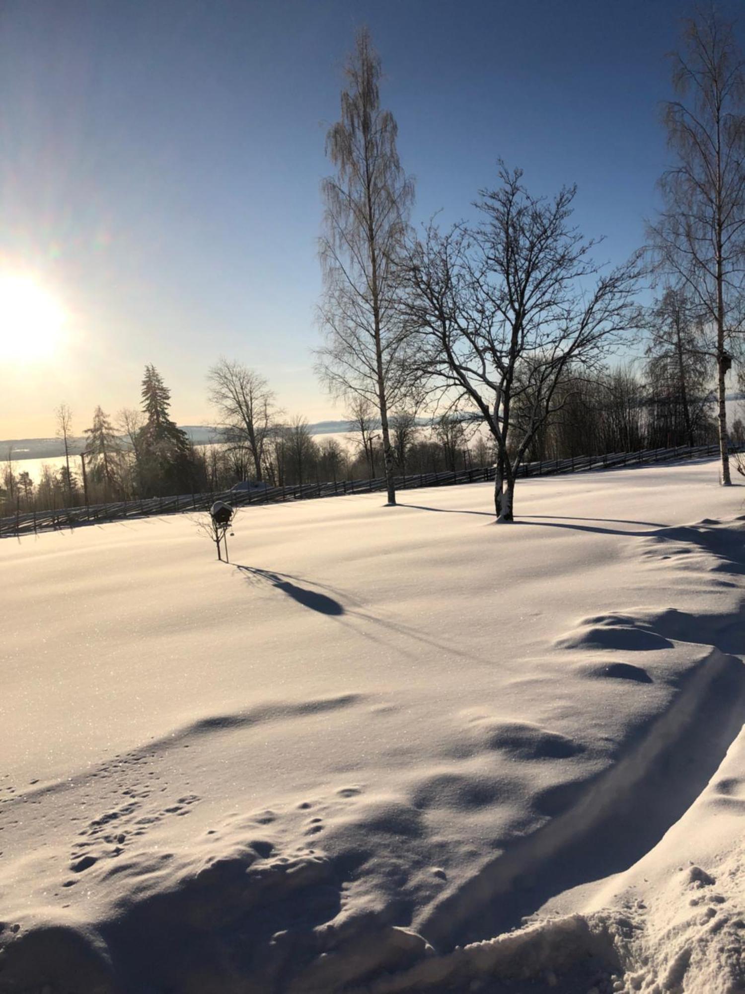 Mysigt Boende I Raettvik Med Utsikt Oever Siljan Exterior photo