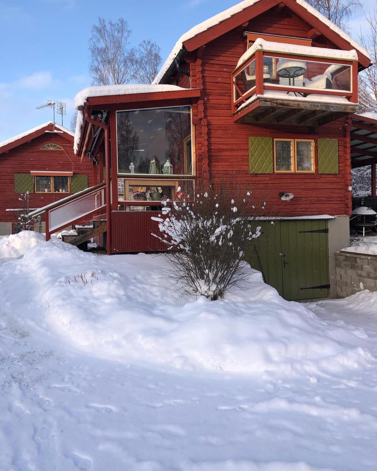 Mysigt Boende I Raettvik Med Utsikt Oever Siljan Exterior photo